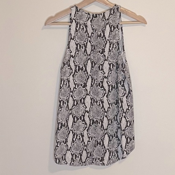 A.L.C. Anise Snake Print Sleeveless Blouse - Picture 3 of 11